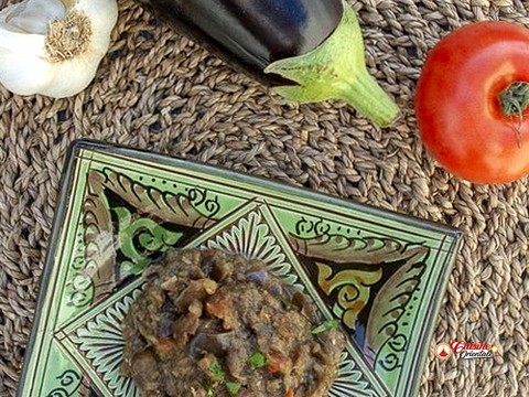 Aubergines en zerlouk