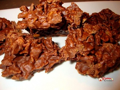 Kornflakes aux chocolat (rapide et facile)