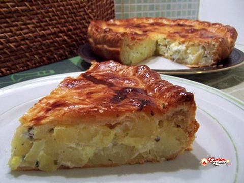 Tourte a la pomme de terre