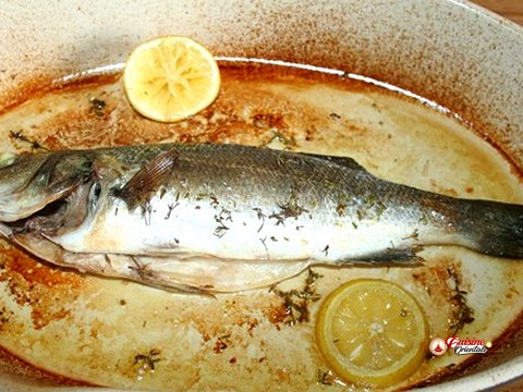 Loup au thym (derhi bizaâtar)