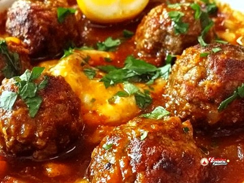 Pâtes avec sauce kafta