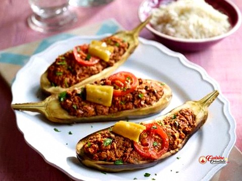 aubergine farcie